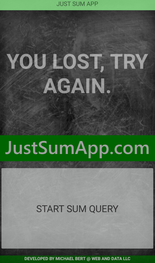 Just Sum App
